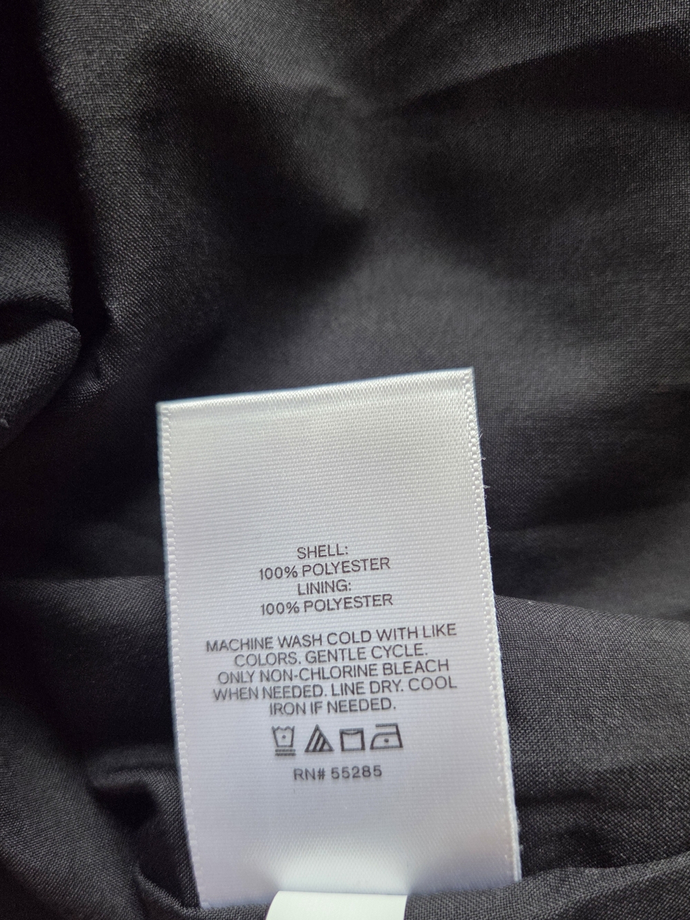 Express Black Ruched Ruffle Sheath Mini Dress NWT Size M - Picture 8 of 9